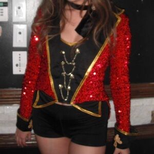 Taylor Swift We Are Never Ever Getting Back Together Red Tour Ringleader Costume